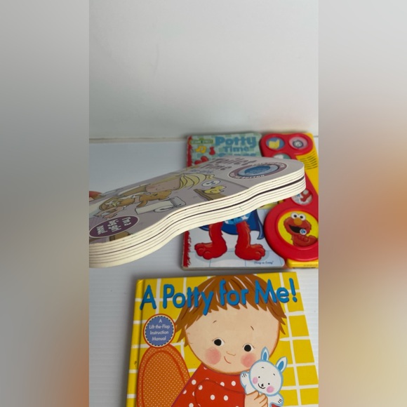 Lot Of 3 Books Potty Training Bathroom Picture Books For Toddlers Pre School - Picture 4 of 15